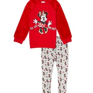 Disney Junior Minnie Mouse Legging Set  Sz 5